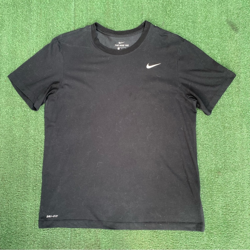 Nike Black Crew Neck Tee